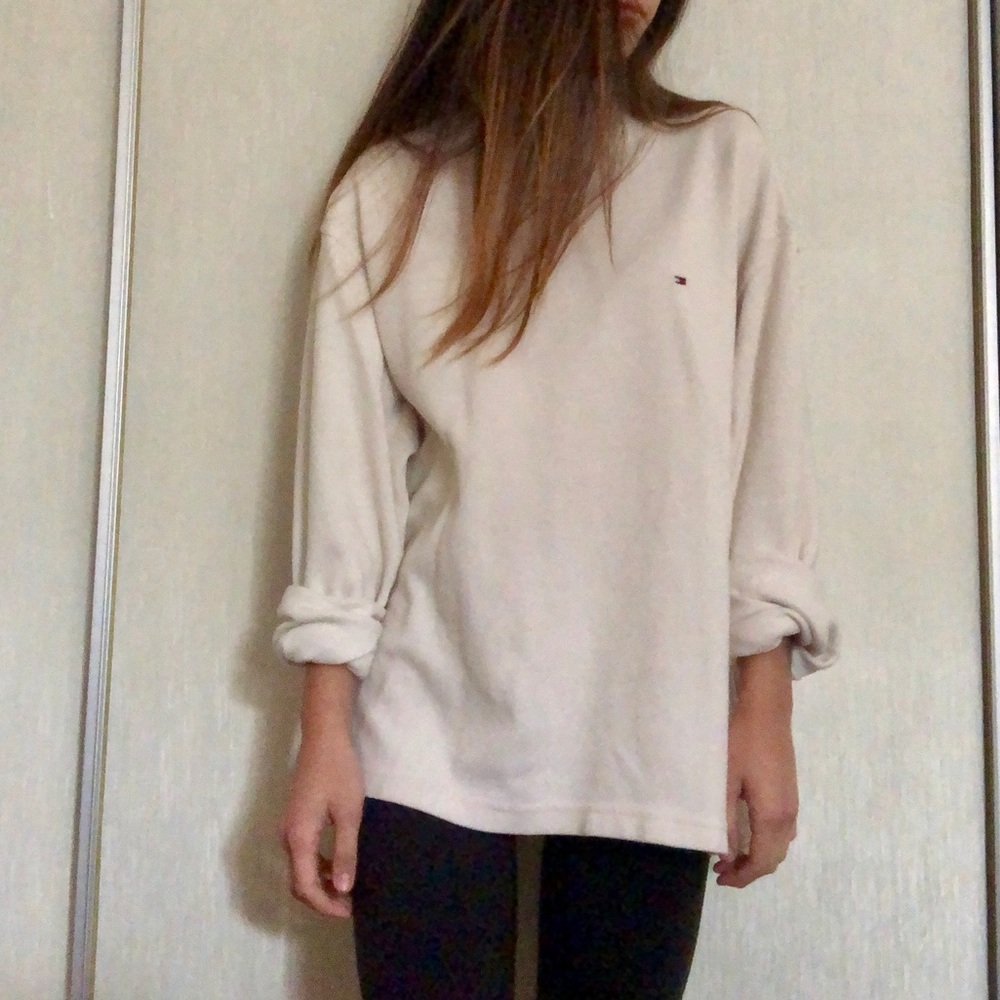 Tommy Hilfiger Oversized Turtleneck Sweatshirt